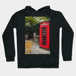 Telephone box, London England, UK Hoodie